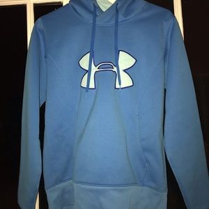 Small blue under armor waterproof hoodie
